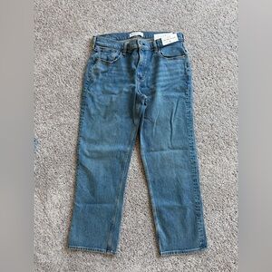 Abercrombie & Fitch '90s Straight Mid Rise Jeans